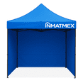 thumbnail image 1 of Carpa Plegable INMATMEX 3x3 Azul Con Paredes Impermeable, 1 of 10