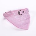 thumbnail image 1 of Dog Bandana Collar Adjustable Cat Pet Neckerchief Pu Collar, 1 of 2