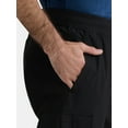 thumbnail image 4 of Athletic Works Men’s and Big Men's Stretch Cargo Joggers, Sizes S-3XL, 4 of 5