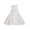 F189-White, variant on FYDUU Satin Flower Girl Dress Wedding A-Line White Dress for Girls Knee-Length Elegant Pageant Princess Birthday Party Gown Dresses 10-11 Years
