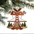 thumbnail image 2 of Us 250th Anniversary Hanging Ornament – Patriotic Acrylic Christmas Tree Decoration, Commemorative Collectible Keepsake for History Lovers and Veterans, 2 of 5