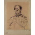 thumbnail image 3 of Émile-Antoine Bayard 15x18 Black Modern Framed Museum Art Print Titled - Portrait of Luguet, Actor of the Royal Palace. (1880), 3 of 5