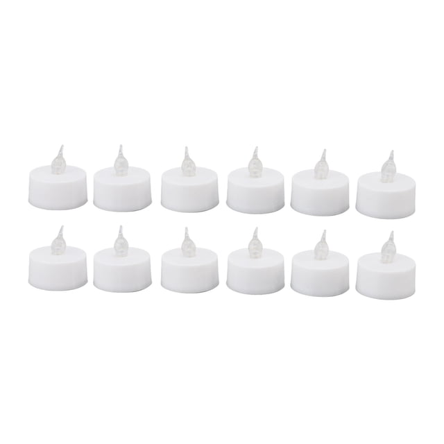 Vela LED sin llama 12 piezas NikouMX