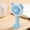 A-Blue, variant on Cute Deer Handheld Fan Personal Fans Portable Rechargeable Portable Mini Cooling Fan With Colorful LED Lights,Pocket Size Personal Desk Fan For Travel Outdoor Office Dorm Home Use （Blue）
