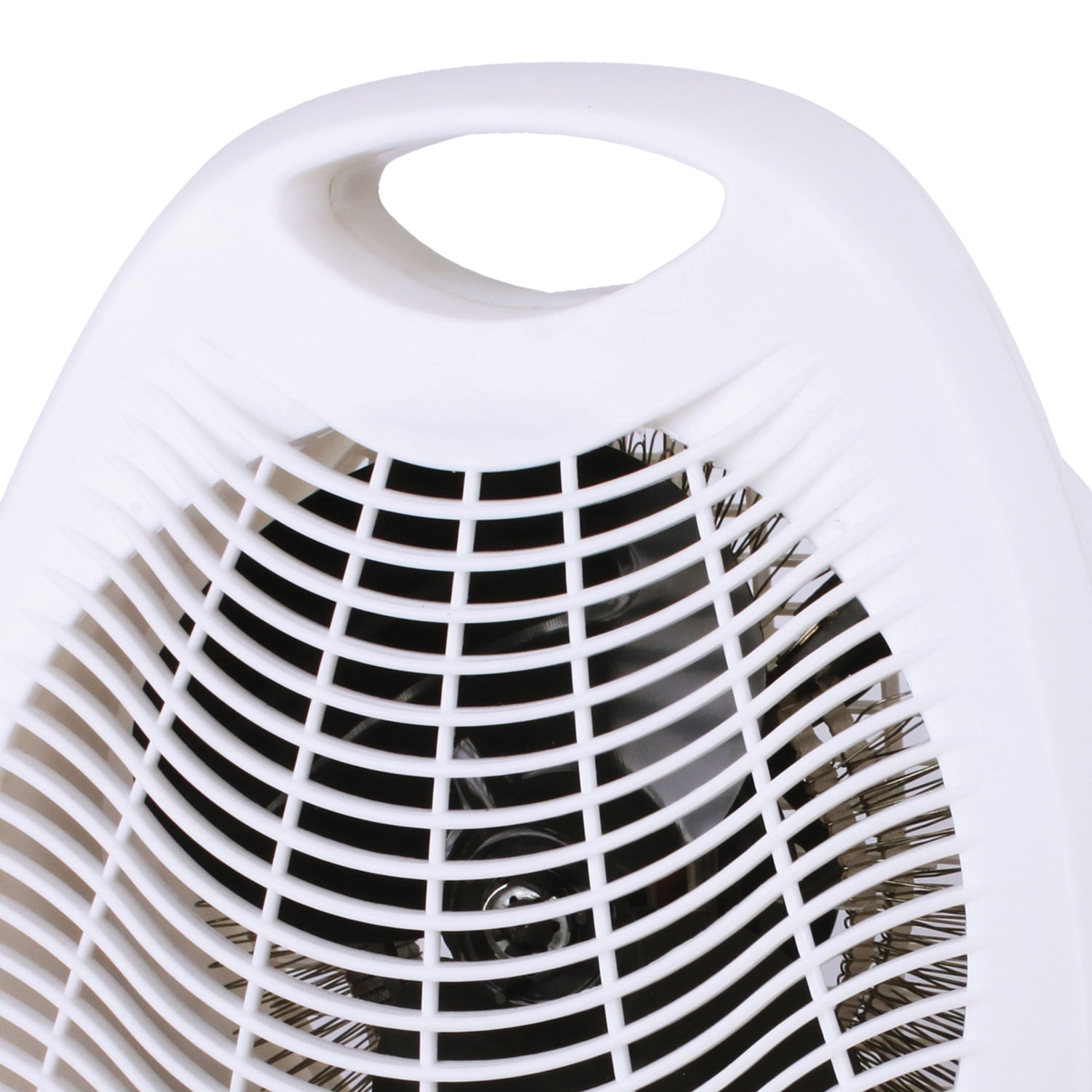 Brentwood Kool Zone H-F302W 1,500-Watt-Max Portable Ceramic Space Heater and Fan, White, H-F302W