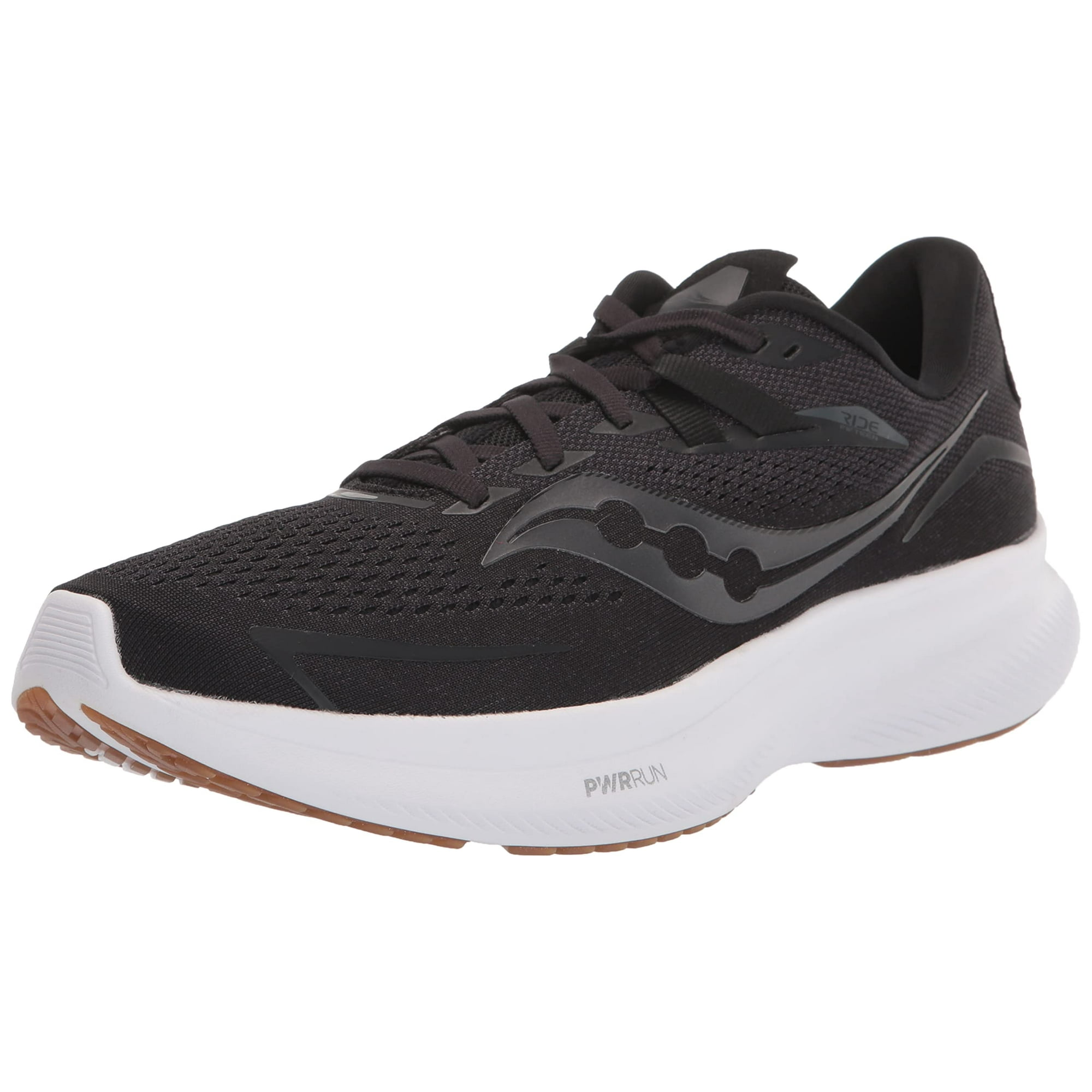 Saucony Women s Ride 15 Running Shoe Black Gum 5.5
