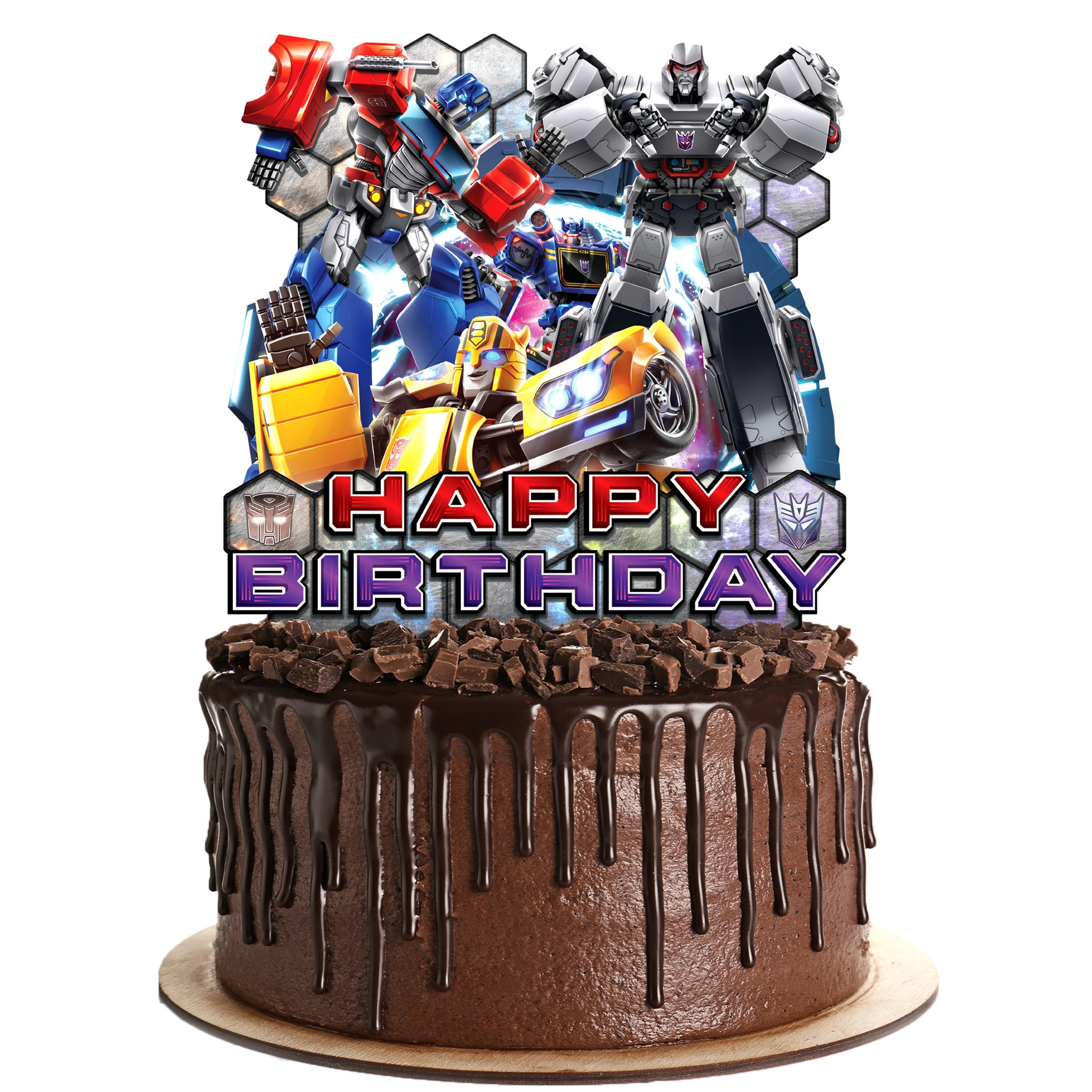 Transformers Cake Topper Transformers Party Supplies