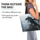 thumbnail image 2 of Balery Valley Gray Dragon Bolsa Tote Estilo Estético con Cremalleras, Bolsa de Hombro, Bolsa de Compras Grande y Plegable, 2 of 8