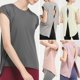 thumbnail image 1 of Camiseta deportiva para mujer Hollow Out Split Back O Neck Short, 1 of 8