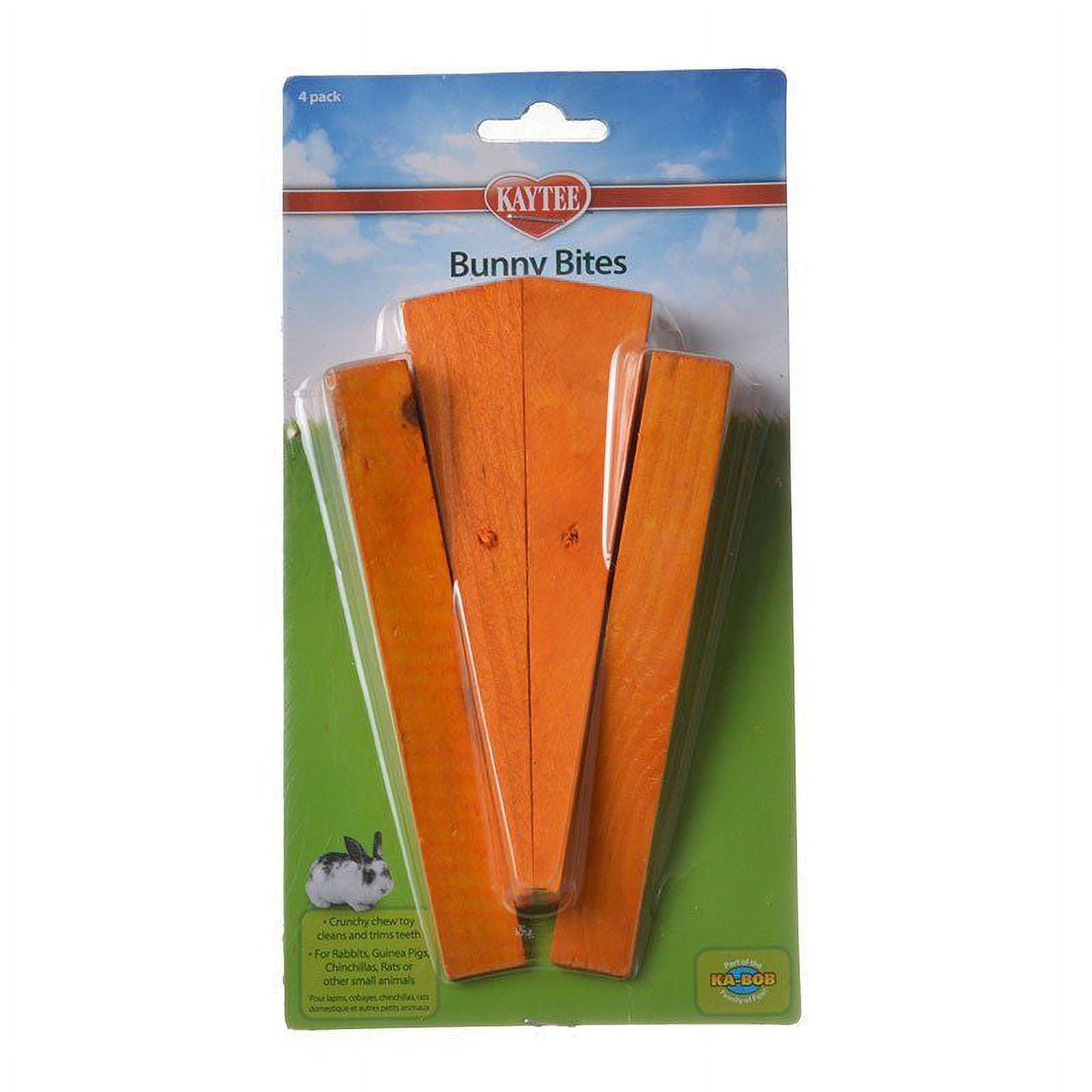 Kaytee Bunny Bites - Carrot Flavor [Small Pet, Chews & Licks] 4 Pack