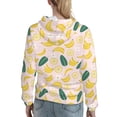thumbnail image 7 of Kdxio Banana With Leaves Print Womens Oversized Hoodies Sweatshirts Hooded Pullover Tops Sweaters Casual-Large, 7 of 7