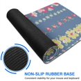 thumbnail image 6 of Long Mouse Pads for Desk,Pioneer Flower Floral Print Pattern Desk Mats on Top Of Desks, Desk Mouse Pad Extra Large with 3mm Non-Slip Base and Stitched Edge for Gaming,Office,Work,Home 31.5"x11.8", 6 of 6