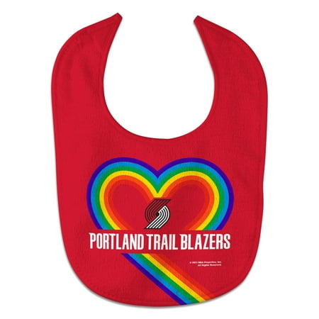 

Newborn & Infant WinCraft Portland Trail Blazers Rainbow Baby Bib