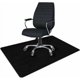 thumbnail image 1 of Alfombrilla protectora para silla de oficina, rectangular, lavable, antideslizante, para suelos de madera y baldosas, color negro, 120 x 90 cm, 1 of 5