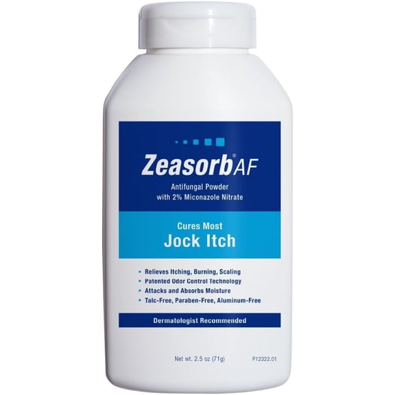 Zeasorb AF Jock Itch Powder, 2.5 oz