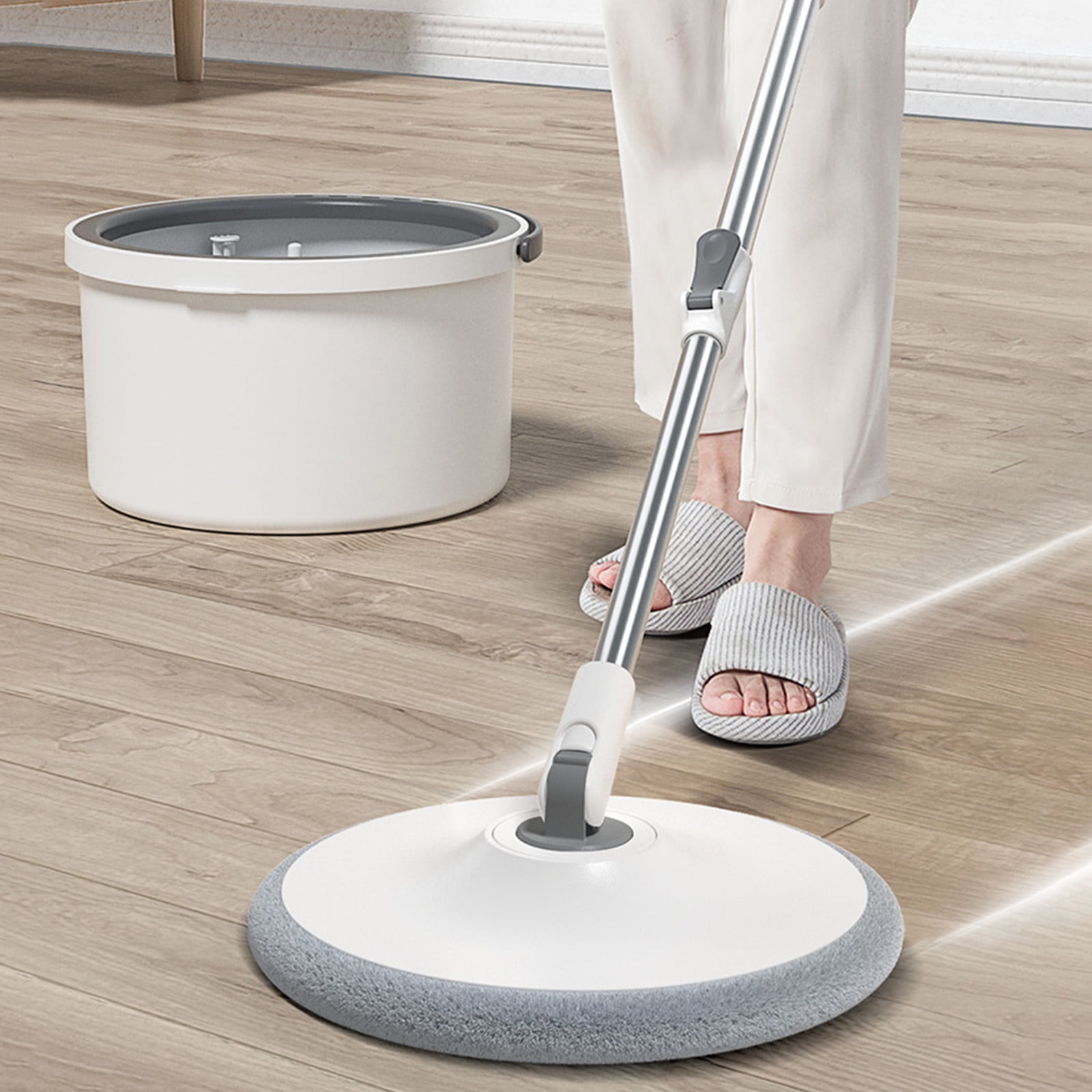Banghong Spin Mop and Bucket with Wringer Set 360 Spin Mop System