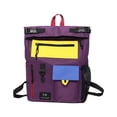thumbnail image 1 of Unisex Bag Fashion Roll Shoulder Bag Large Capacity Leisure Travel Backpack, 1 of 2