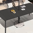 thumbnail image 6 of Crestlive Products 45 lbs Round Heavy Duty Cobblestone Concrete Patio Umbrella Base with 4 Wheels, 6 of 7