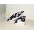 thumbnail image 6 of Unique Bargains Satin Pillow Cases Set of 2 Cooling Pillow Covers Queen Black, 6 of 8