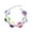 Style 2, variant on Pride Rainbow LGBT Bracelets for Women Men Stackable Love Heart Rainbow Adjustable Bracelets Jewelry Style 2
