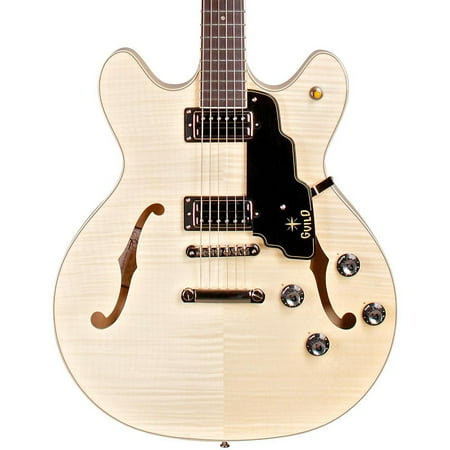 Guild Starfire IV ST Flamed Maple Semi-Hollowbody Electric Guitar Natural