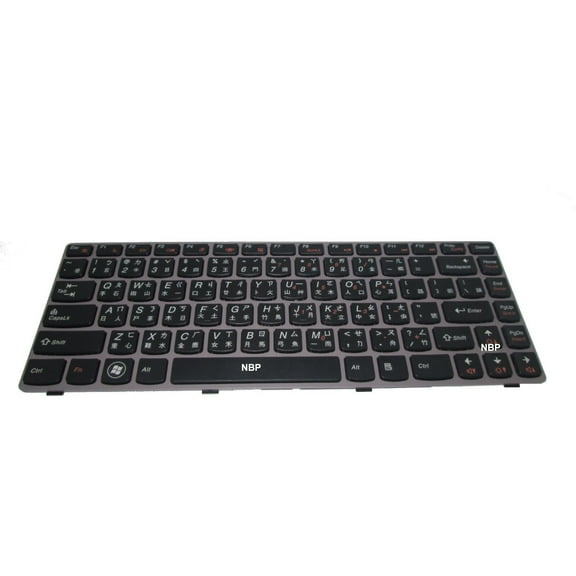 New Genuine Lenovo G580 G585 G580A G585A Keyboard Chinese Engli Taiwan 25012015