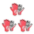 thumbnail image 4 of Greeniant 1 par de medio guantes multicolor senderismo accesorios auxiliares para trotar mitones de ciclismo almohadilla antideslizante Type1 NO1, 4 of 6