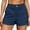 Navy, variant on Bloomae Womens Golf Dressy Shorts Stretchy Lightweight Pull on Button Elastic High Waist Workout Running Bike Gym Athletic Lounge Work Short Pants with Pockets