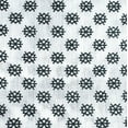 thumbnail image 3 of Linteum Textile Supply Medical Exam Hospital Classic Economy Patient Gown White w/Black Snowflake One Size Fits All (6-Pack), 3 of 4