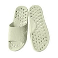 thumbnail image 2 of ZTTD Shower Shoes for Women Men Quick Drying Non Slip Bath Slippers Shower Sandals With Drain Holes Green, 2 of 4