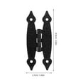 thumbnail image 2 of unbranded Bisagras Decorativas Para Puertas De Gabinete Con Rústico Elegante, 2 of 8