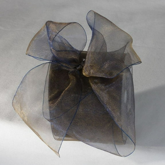 The Ribbon People Black Crystal Organdy Craft Ribbon 3" x 55 Yards