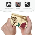 thumbnail image 4 of DouZhe 1-Gang Blank Wallplate, Eiffel Paris Tower and Butterflies Decorative Wall Plates, 4 of 7
