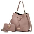 thumbnail image 4 of Callie Solid Bucket Handbag with matching Wallet by Mia K, 4 of 4