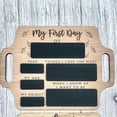 thumbnail image 2 of First Day of School Board First Day of School Chalkboard with Handle First Day of School Sign 1st Day Back to School, 2 of 5