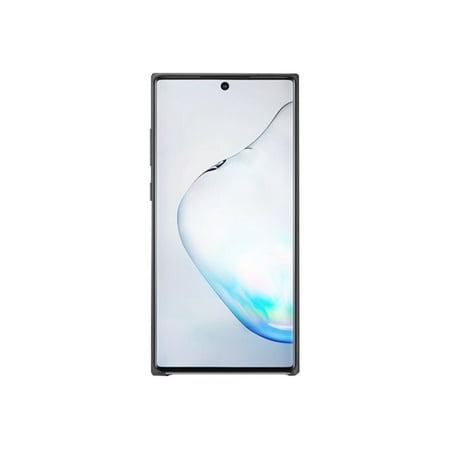 Samsung Leather Back Cover EF-VN975 - Back cover for cell phone - leather - black - for Galaxy Note10+, Note10+ 5G