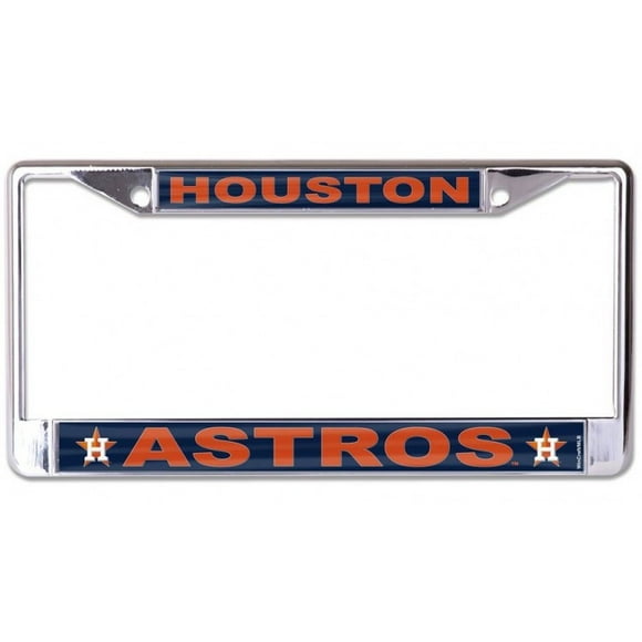 Cadre de Plaque d'Immatriculation Houston Astros Laser Chrome