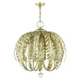 thumbnail image 4 of Livex Lighting - Acanthus - 5 Light Chandelier in Coastal Style - 26 Inches wide, 4 of 11