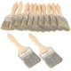 thumbnail image 5 of Paquete de 12 pinceles profesionales, pinceles planos con mango de madera, pincel perfecto para pintar paredes - 63,5 mm, 5 of 5