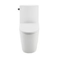 thumbnail image 2 of St. Tropez One Piece Elongated Toilet Side Flush 1.28 gpf with Black Hardware, 2 of 13