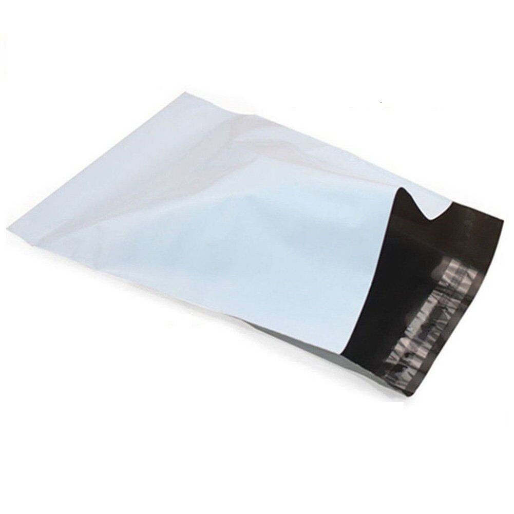 50-6x9 WHITE POLY MAILERS ENVELOPES BAGS Self Sealing 6 x 9-2.5MIL