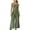 Army Green*women beach jumpsuit, variant on Womens Oversized Cotton Linen Jumpsuit 2024 Casual Summer Loose One Piece Off Shoulder Elastic Waist Wide Leg Long Romper with Pockets for Women Dressy Trendy Solid Color Rompers,White,L
