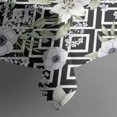 thumbnail image 5 of Pioneer Flower Floral Print Pattern Square Tablecloth, Waterproof Wipeable Spillproof Washable Table Cover for Home Kitchen Party Decor, 42"x42", 5 of 6
