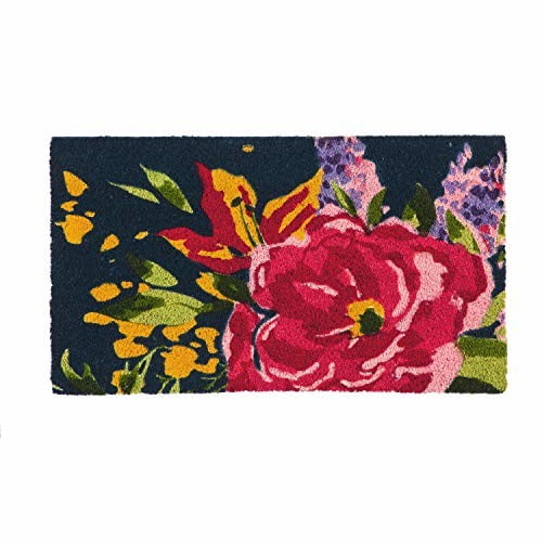 Evergreen Flag & Garden Outdoor Floor Mat & Doormat, Blue, 16 In X 28