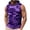 Purple, variant on Men's Camo Workout Hooded Tank Tops Sleeveless Gym Training Hoodies Bodybuilding Muscle Cut Off T Shirt