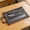 Gray, variant on Gray Mesh Storage Bag A4 Size Clear Zipper Pouch Portable Organizer for Documents Stationery Makeup Travel Essentials Large Capacity Handheld File Bag