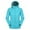 Sky Blue, variant on LYXSSBYX Women Long Sleeve Shacket Jacket Hot Sale Clearance Women Solid Rain Outdoor Plus Waterproof Hooded Raincoat Windproof Jacket Coat