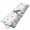 white, variant on Sea Turtle Coastal 2'x6' Runner Rugs for Hallway Kitchen Bedside Non Slip Washable, Summer Coral Starfish Nautical Entryway Rug Runners with Rubber Backing, Long Carpet Runner for Laundry Room