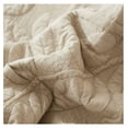 thumbnail image 6 of 3-Piece 100% Cotton Oversized Bedspread Lightweight Quilt Coverlet Embroidery Farmhouse Bedding Set T0 ( Beige, King (118"x106")), 6 of 9