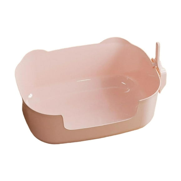 Cajas de arena para gatos Strade Fareast Limited inodoro rosa con pala